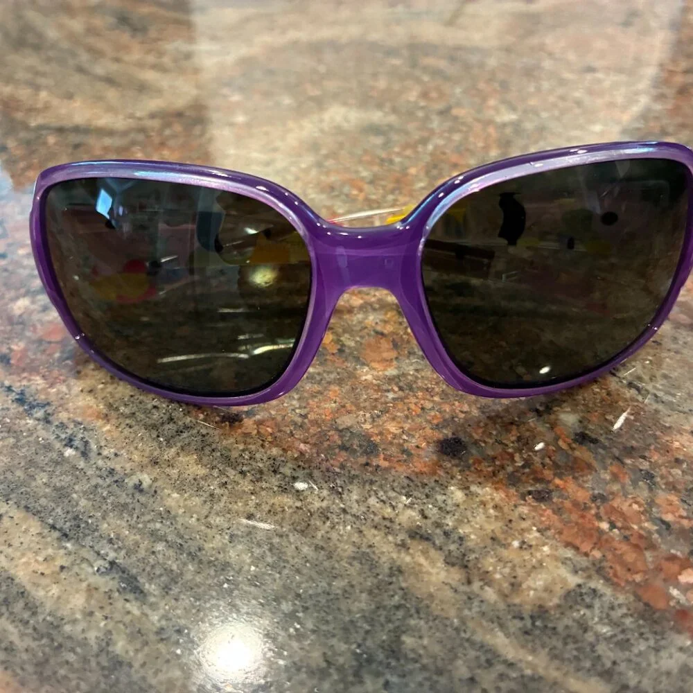 Suncloud Picnic Polarized Purple Wrap Sunglasses Small Kids Youth